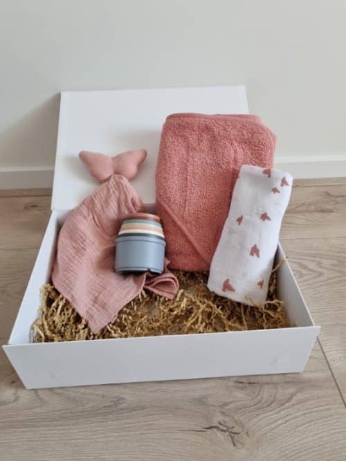 cadeaubox roze a kraamcadeau