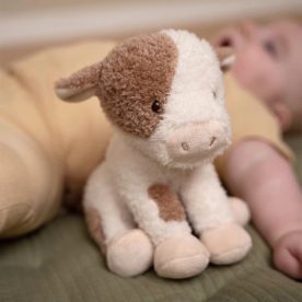 Knuffel Koe 17cm Little Farm - Afbeelding 3