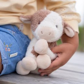 Knuffel Koe 17cm Little Farm - Afbeelding 2
