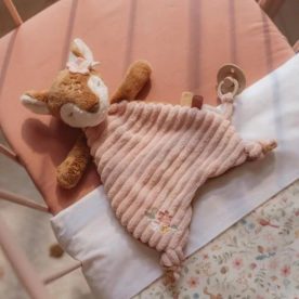 Knuffeldoekje knuffel Hert - Fairy Garden - Roze - Afbeelding 4